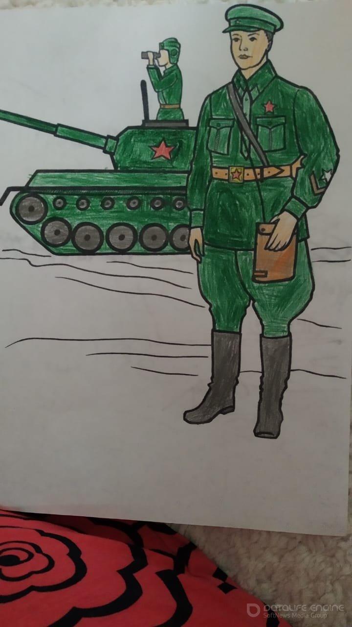 Рисунки детей к дню Победы